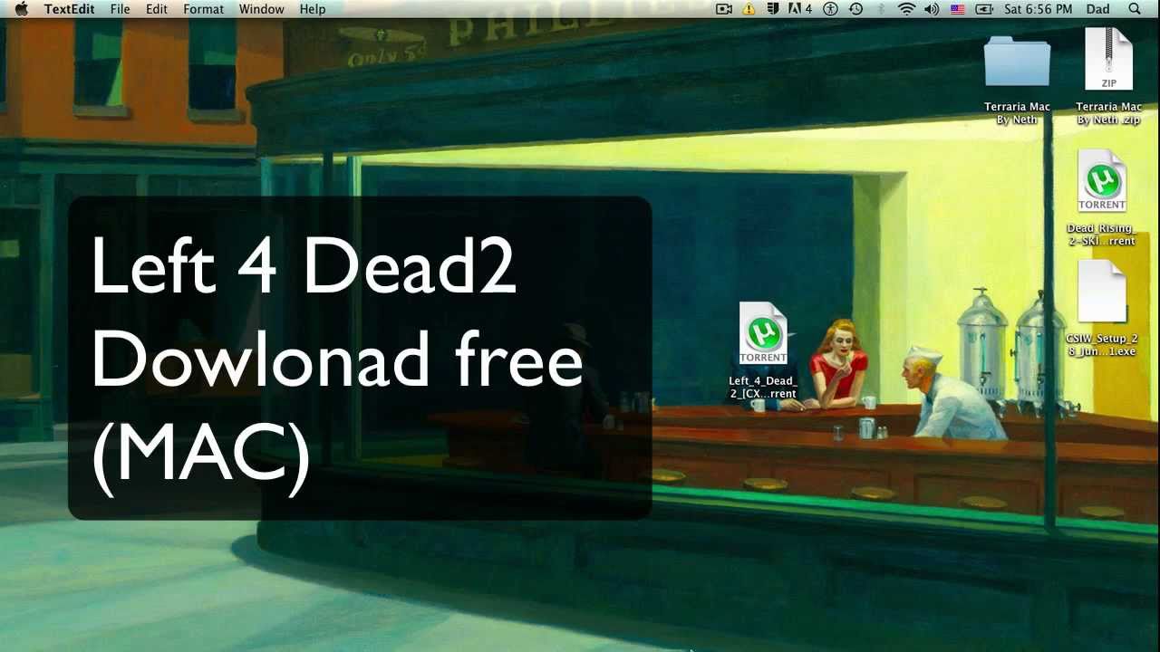 Left 4 dead free download for mac